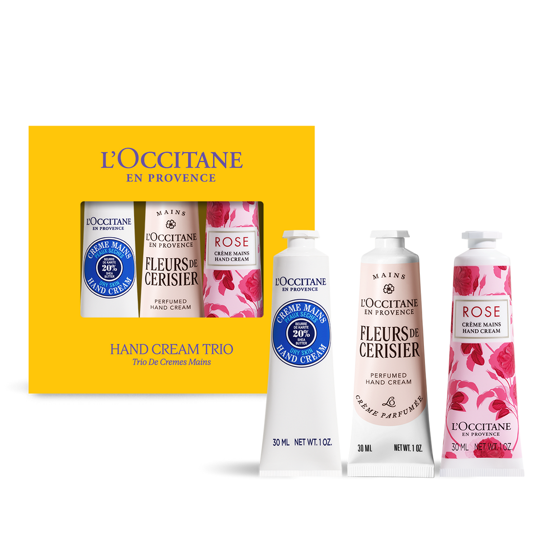 Bộ Quà Tặng L'OCCITANE Shea & Floral Hand Cream Trio
