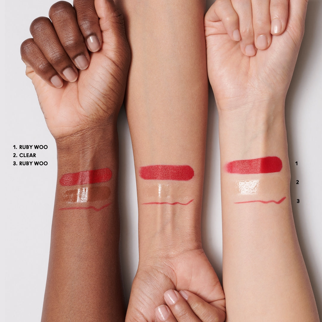 Bộ Quà Tặng MAC Claim To Fame Lip Trio #Ruby Woo - Kallos Vietnam
