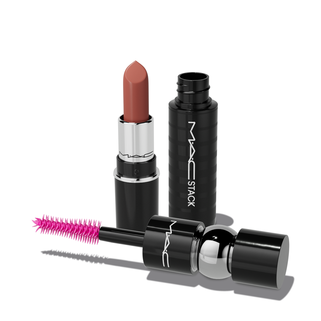 Bộ Quà Tặng MAC Gold Tier Mini Lip + Lash Duo - Kallos Vietnam