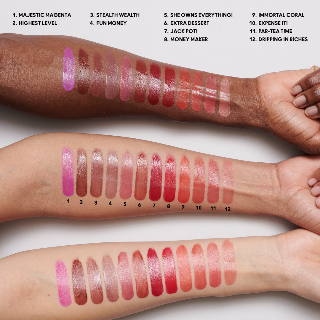 Bộ Quà Tặng MAC Golden Girls Mini Lustreglass Lipstick Vault x12 - Kallos Vietnam