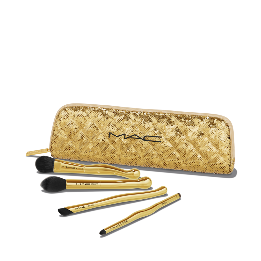 Bộ Quà Tặng MAC Golden Touch Mini Brush Kit - Kallos Vietnam
