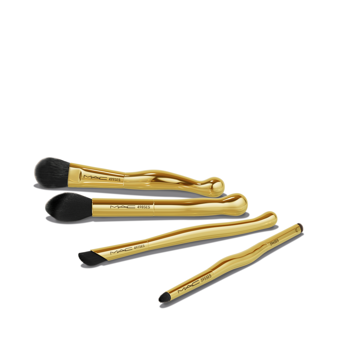 Bộ Quà Tặng MAC Golden Touch Mini Brush Kit - Kallos Vietnam