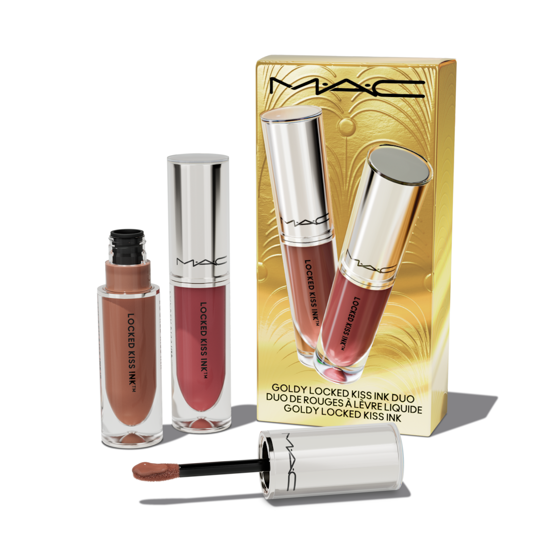 Bộ Quà Tặng MAC Goldy Locked Kiss Ink Duo - Kallos Vietnam