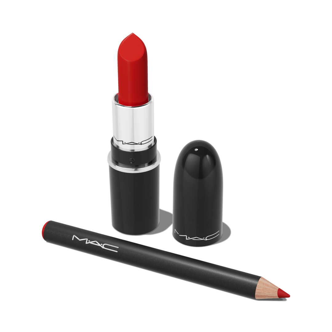 Bộ Quà Tặng MAC Tiny Treasures Mini Lip Duo #Red - Kallos Vietnam