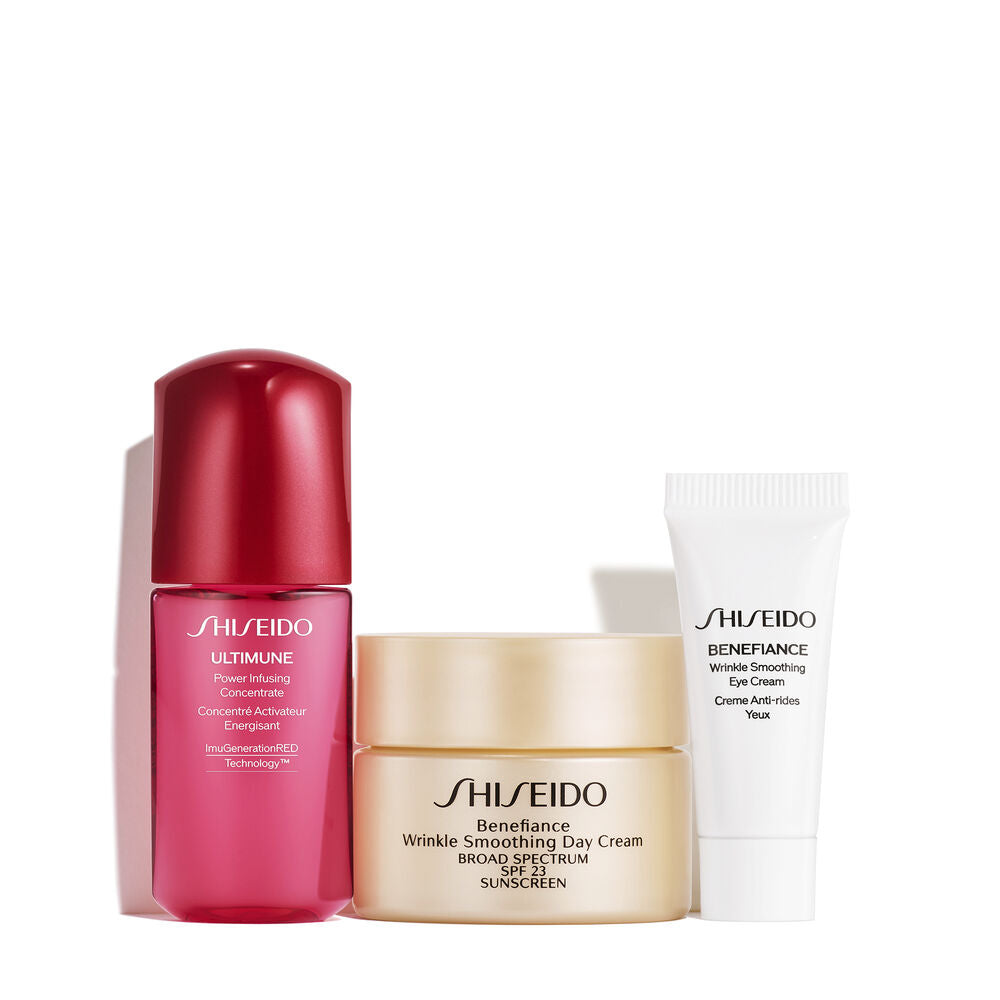 Bộ Quà Tặng SHISEIDO Benefiance Wrinkle Smoothing Starter Set - Kallos Vietnam