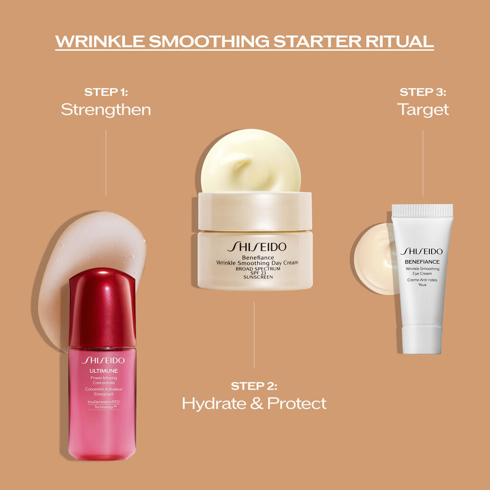 Bộ Quà Tặng SHISEIDO Benefiance Wrinkle Smoothing Starter Set - Kallos Vietnam