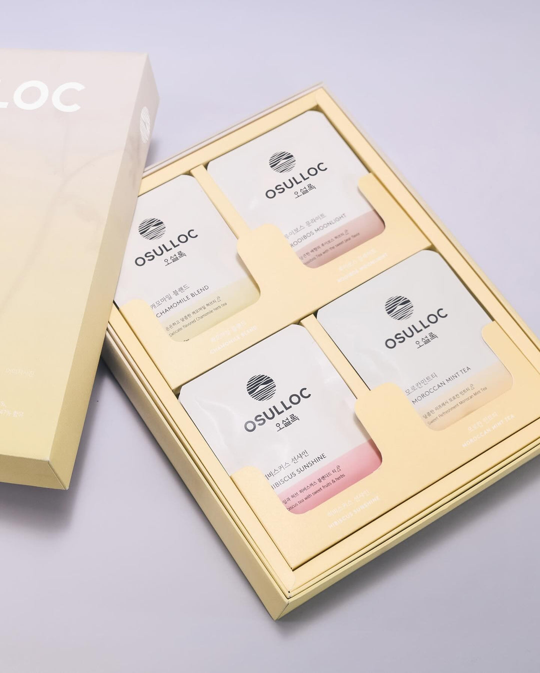 Bộ Quà Tặng Trà OSULLOC Tea Edition Herb 4 Types