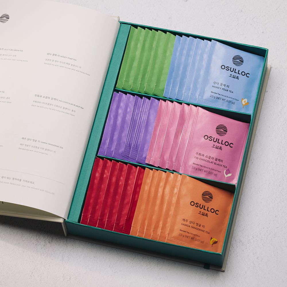 Bộ Quà Tặng Trà Osulloc Tea Variation O Set - Kallos Vietnam