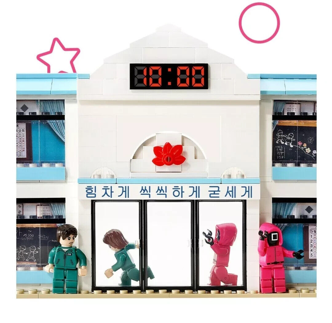 Bộ Trò Chơi OXFORD Squid Game Block Six Legged Pentathlon