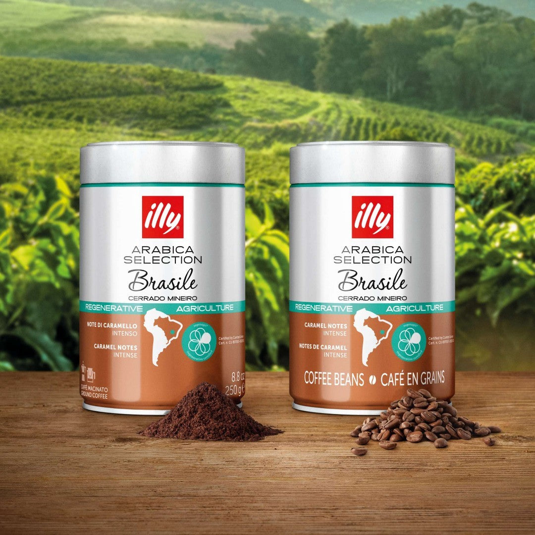Cà Phê ILLY Arabica Selection Brasile Cerrado Mineiro Ground Coffee