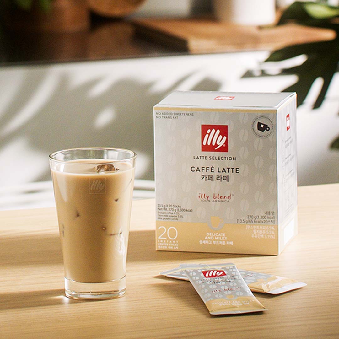 Cà Phê ILLY Caffè Latte Instant Coffee Stick