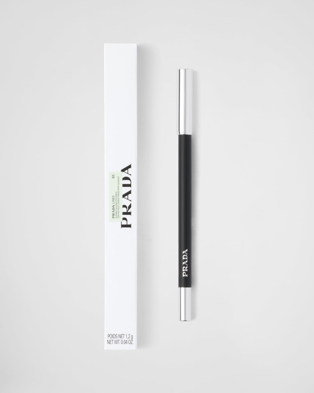 Chì Kẻ Mắt PRADA Durable Gliding Eye Pencil #01 Nero