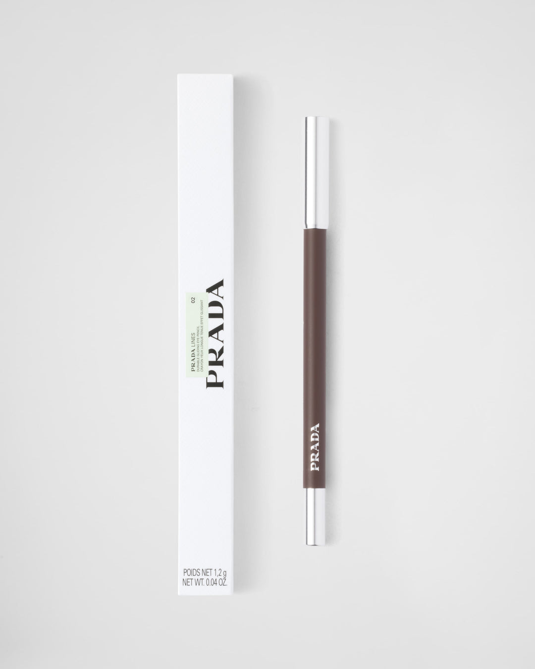 Chì Kẻ Mắt PRADA Durable Gliding Eye Pencil #02 Wood