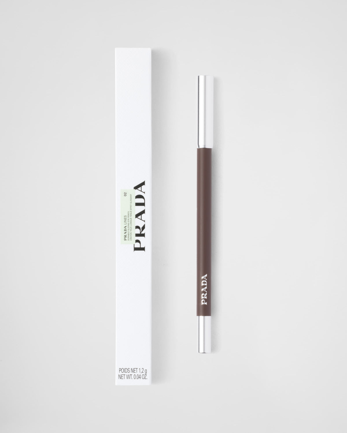 Chì Kẻ Mắt PRADA Durable Gliding Eye Pencil #02 Wood