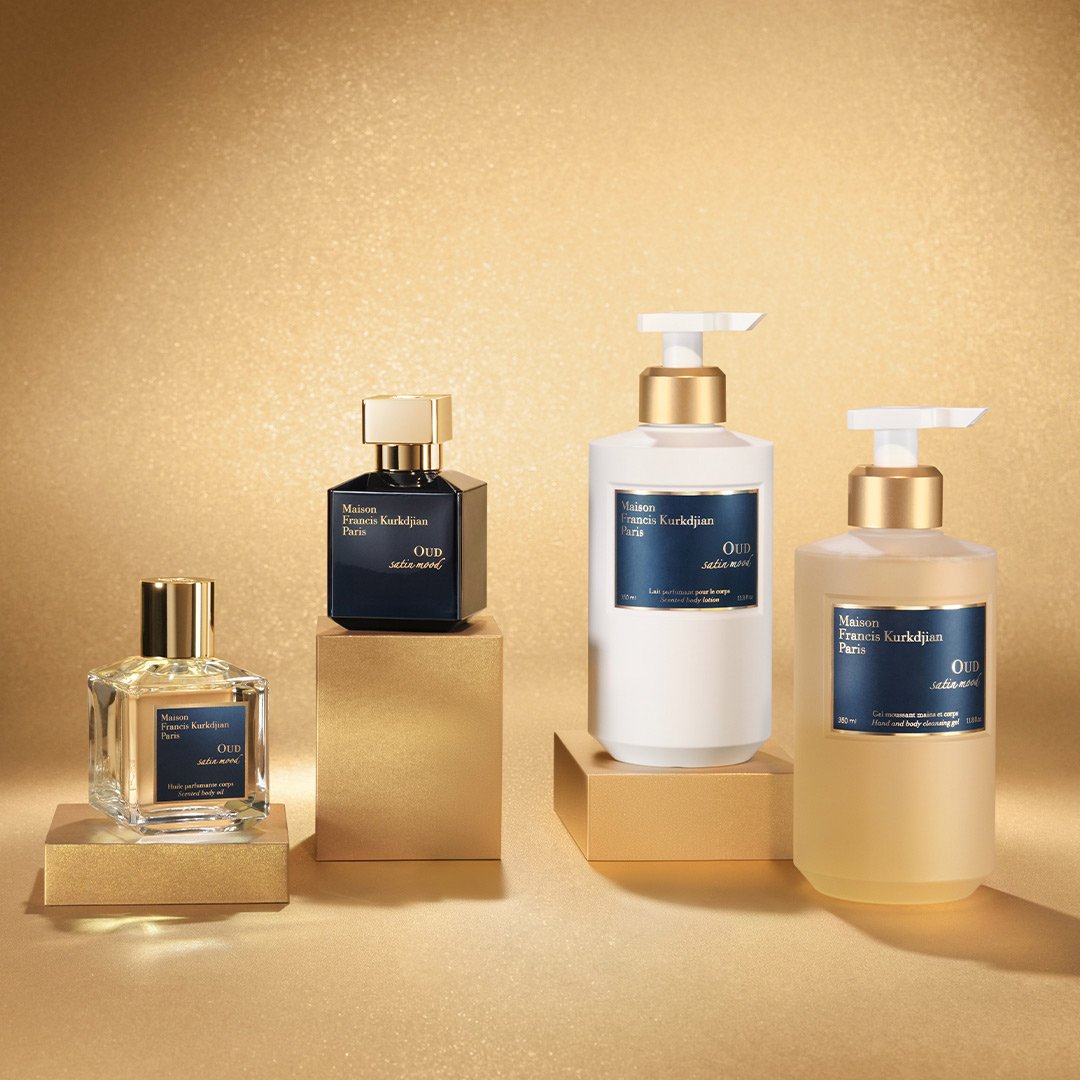 Dầu Dưỡng Thể Maison Francis Kurkdjian Oud Satin Mood Sparkling Body Oil