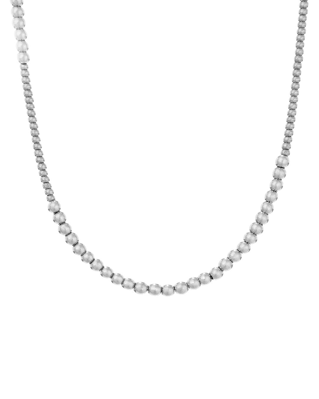 Dây Chuyền Stand Oil Ball Chain Mix Necklace #Silver