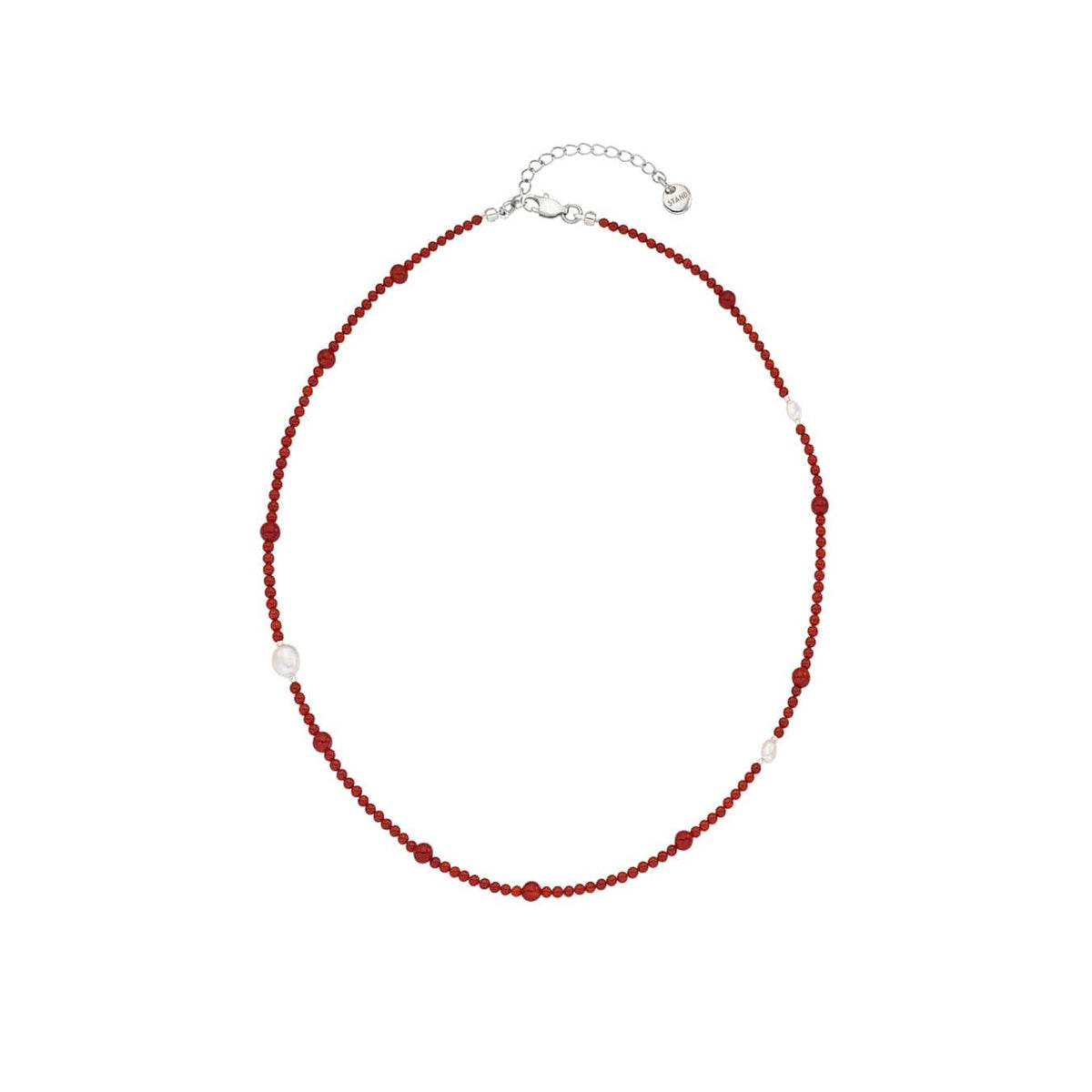 Dây Chuyền Stand Oil Jamano Pearl Necklace #Red