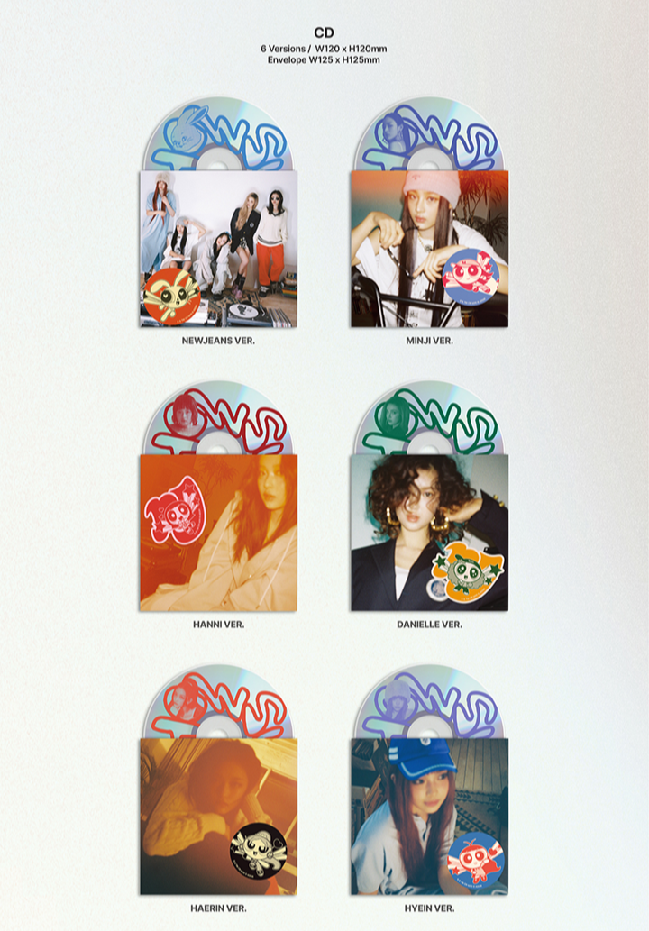 Đĩa NewJeans 'How Sweet' Standard Ver (Set)