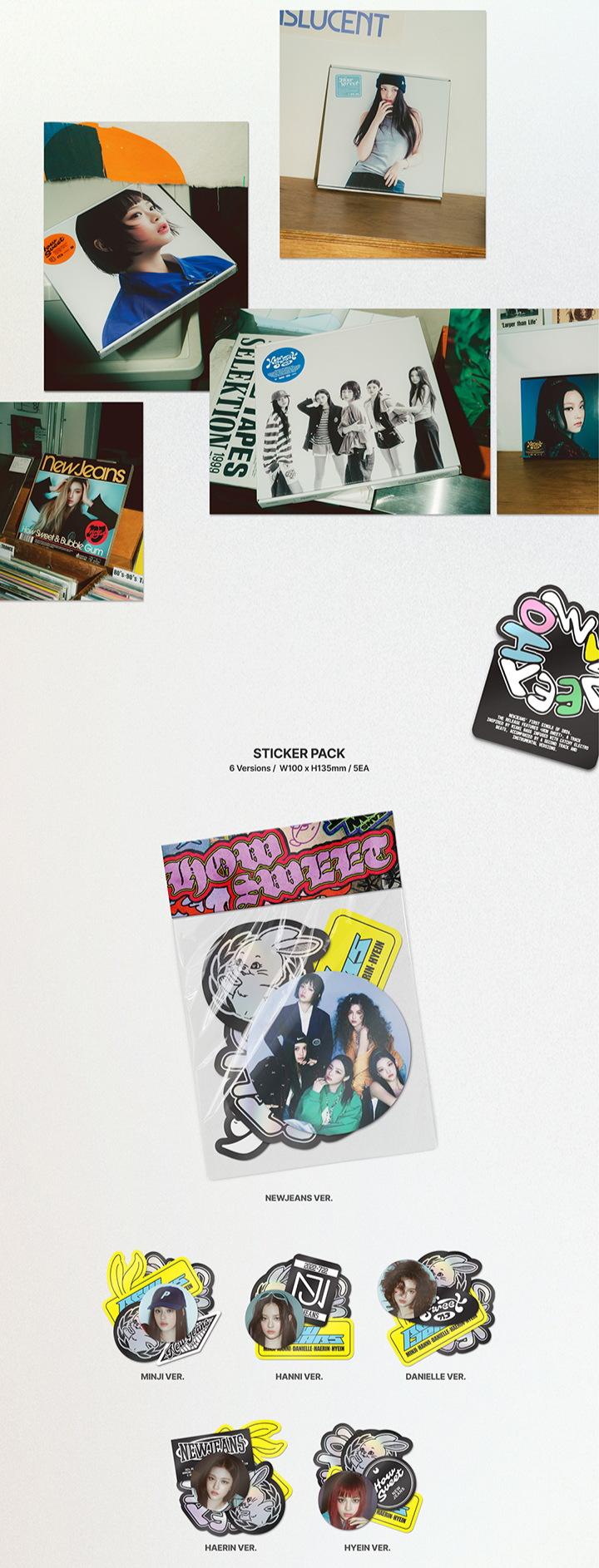 Đĩa NewJeans 'How Sweet' Standard Ver (Set)