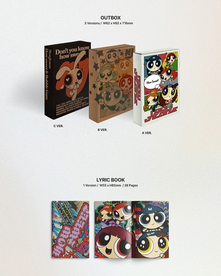 Đĩa NewJeans 'How Sweet' Weverse Albums Ver (Random)