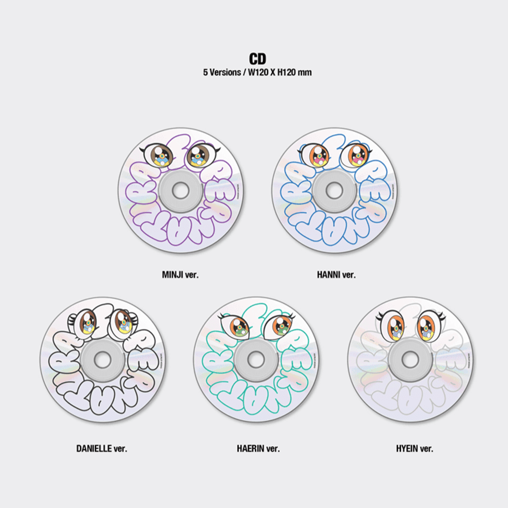 Đĩa NewJeans 'Supernatural' NJ X MURAKAMI Cross Bag Ver (Random)
