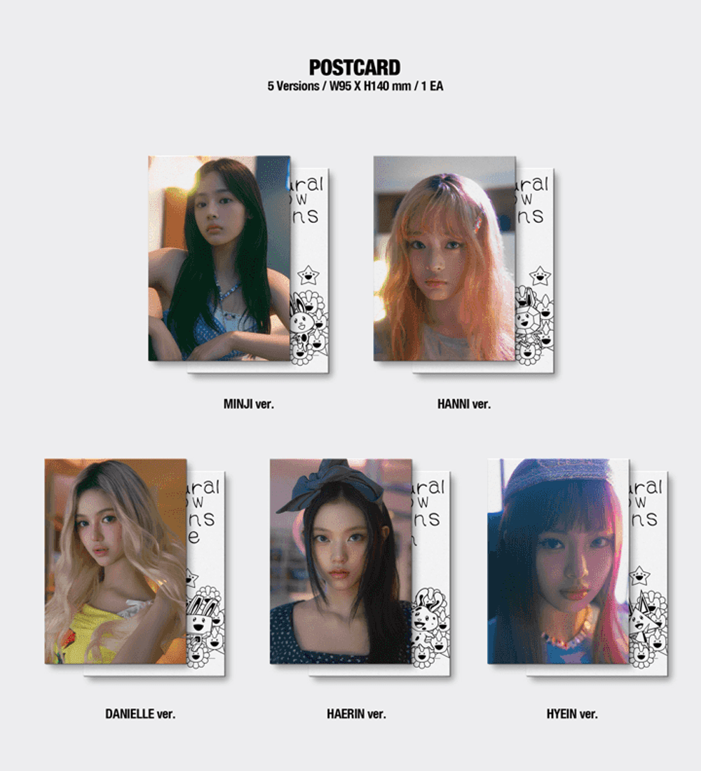 Đĩa NewJeans 'Supernatural' NJ X MURAKAMI Cross Bag Ver (Random)