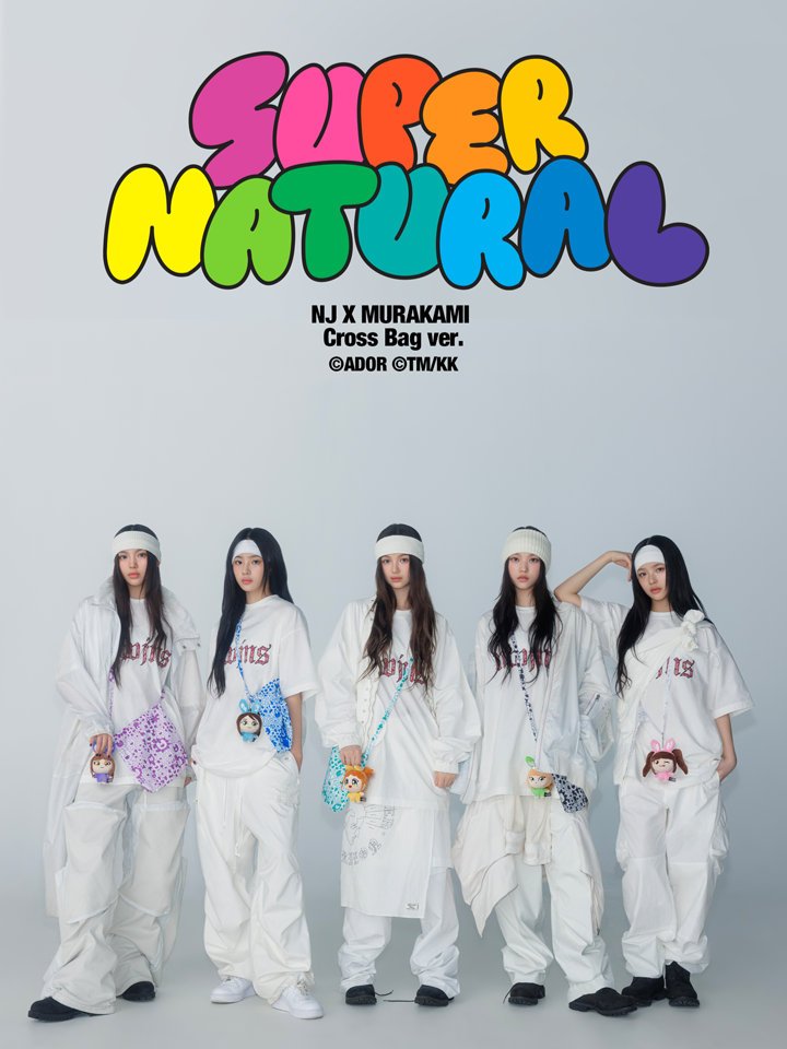 Đĩa NewJeans 'Supernatural' NJ X MURAKAMI Cross Bag Ver (Random)