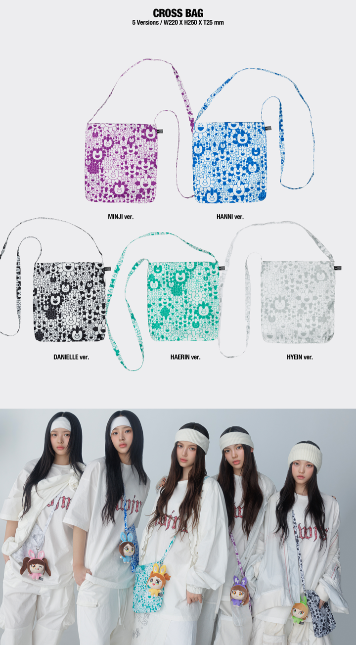 Đĩa NewJeans 'Supernatural' NJ X MURAKAMI Cross Bag Ver (Random)
