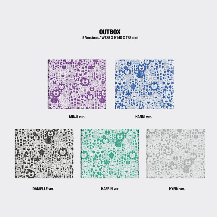 Đĩa NewJeans 'Supernatural' NJ X MURAKAMI Cross Bag Ver (Random)