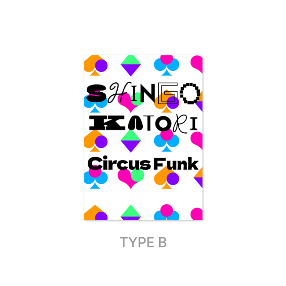 Đĩa SHINGO KATORI 'Circus Funk' Limited Edition B (CD + DVD)