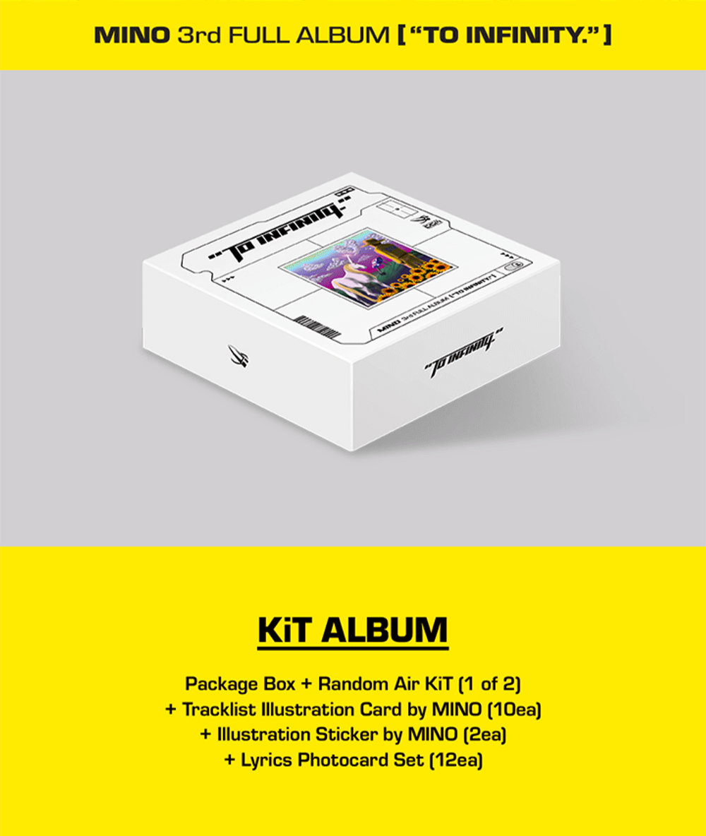 Đĩa WINNER MINO 3rd Full Album (Kit)