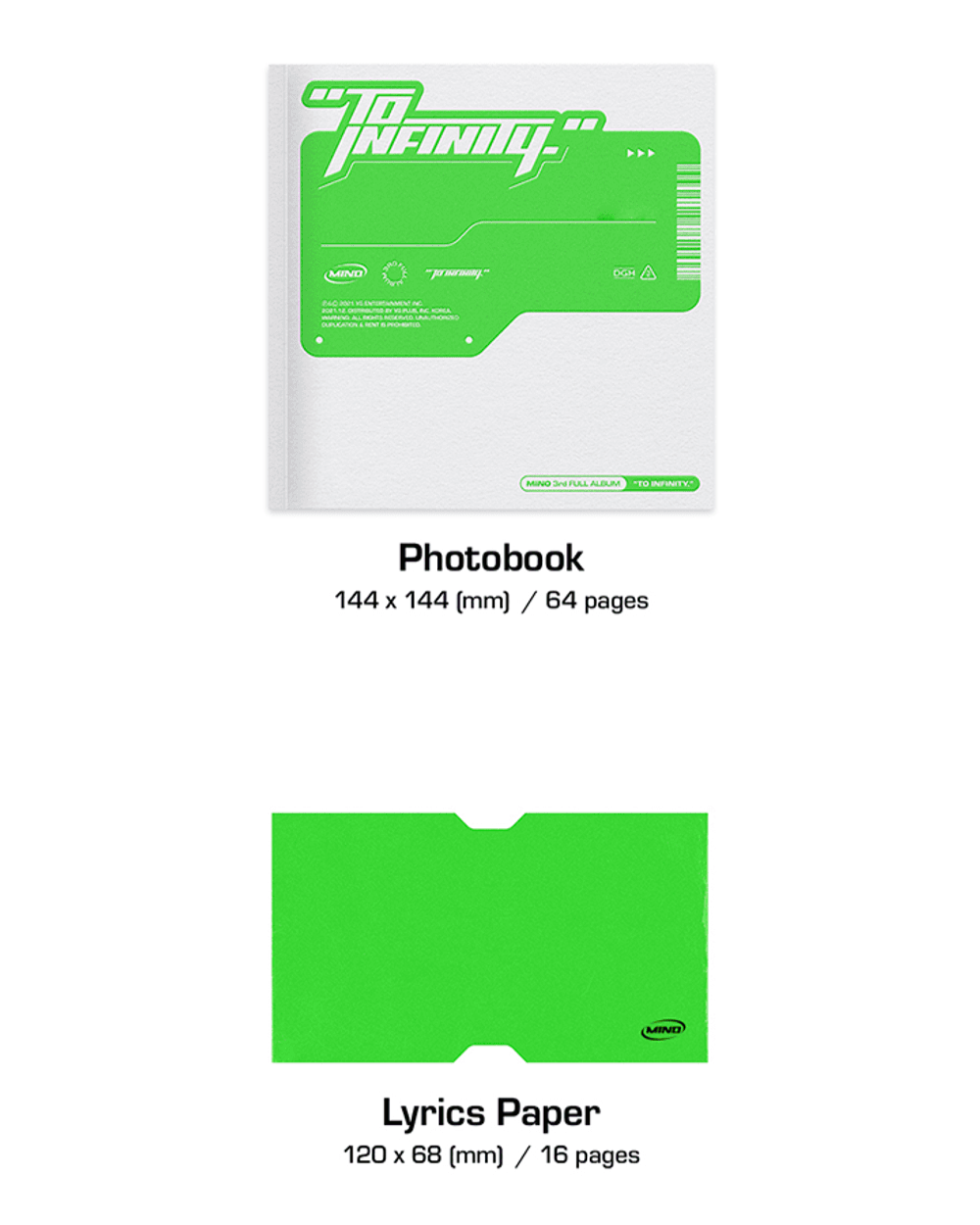 Đĩa WINNER MINO 3rd Full Album (Options)