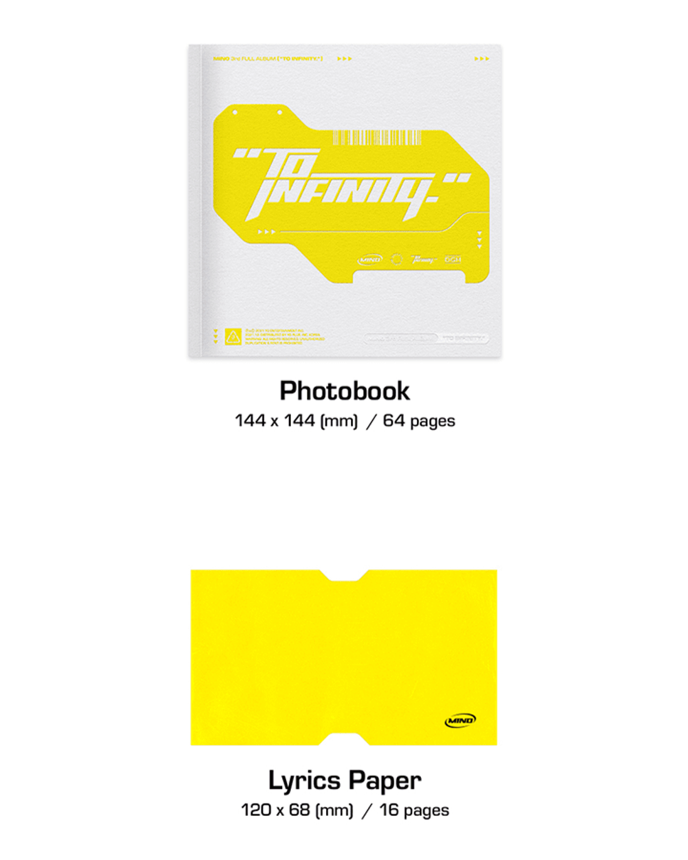 Đĩa WINNER MINO 3rd Full Album (Options)