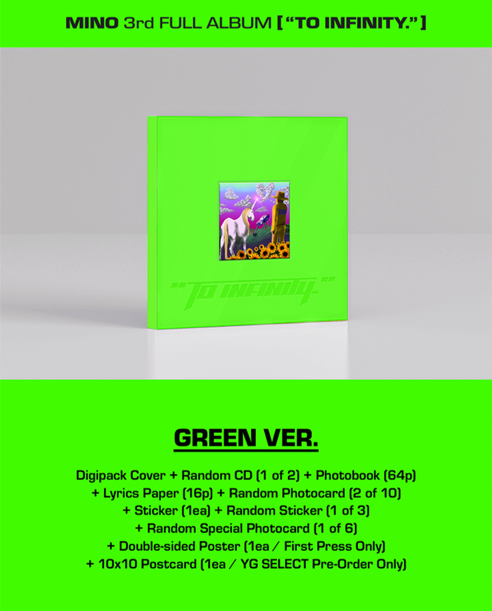 Đĩa WINNER MINO 3rd Full Album (Options)