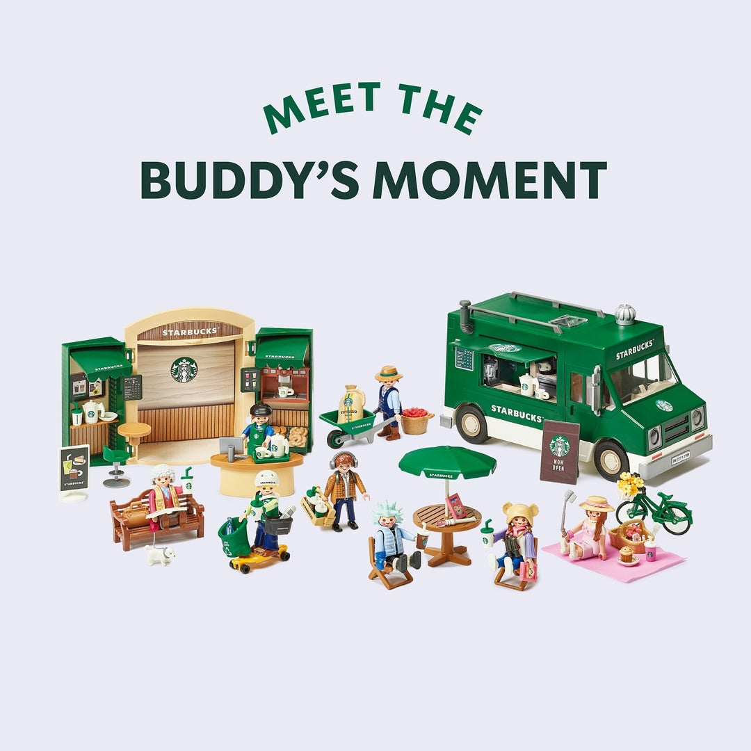 Đồ Trang Trí STARBUCKS 24 Playmobil Figure Stand A - Kallos Vietnam