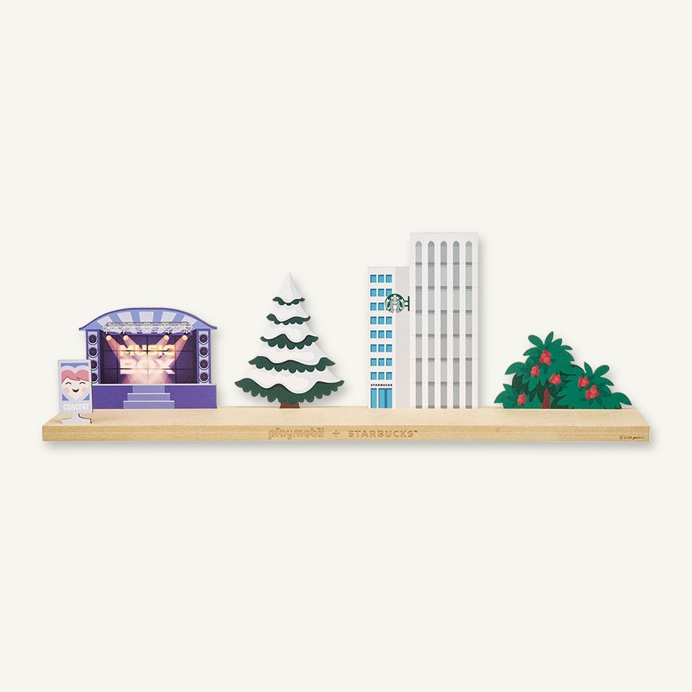 Đồ Trang Trí STARBUCKS 24 Playmobil Figure Stand B - Kallos Vietnam