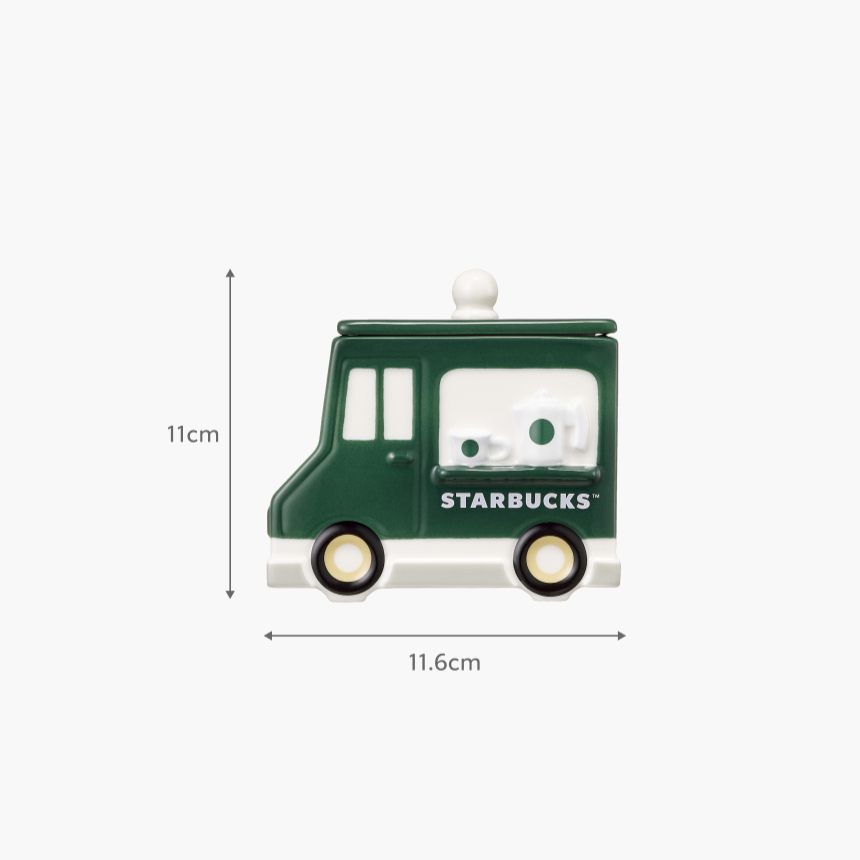 Đồ Trang Trí STARBUCKS Playmobil Truck Ceramic Container - Kallos Vietnam