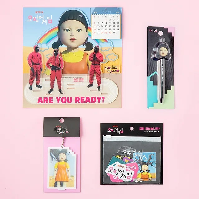 Bộ Quà Tặng SQUID GAME Season 2 Season Greetings Set - Kallos Vietnam