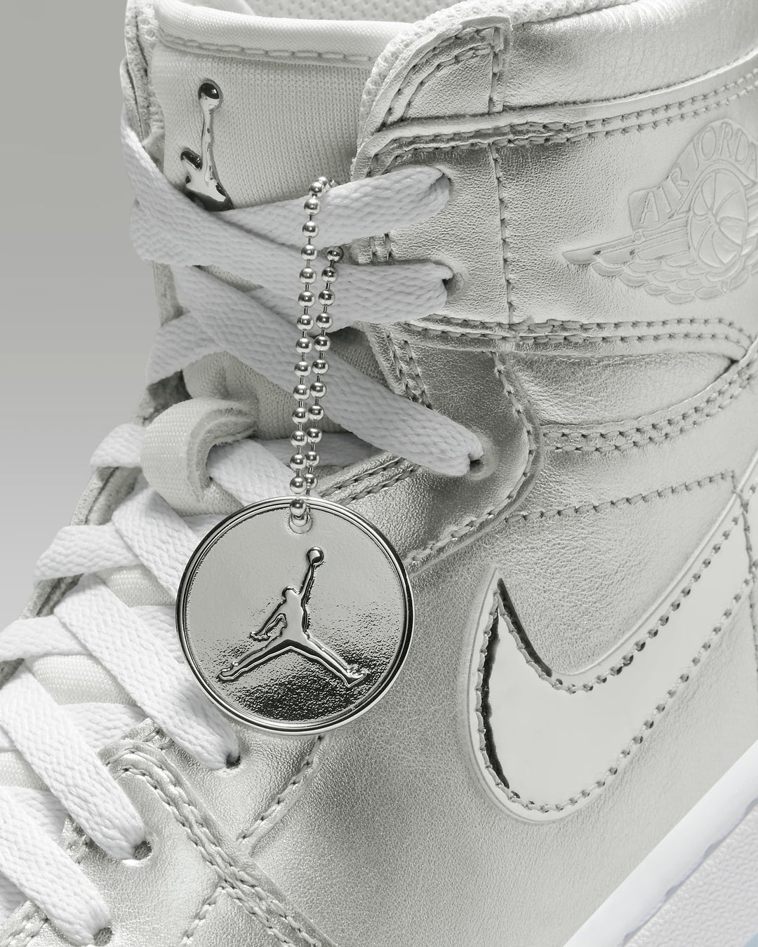 Giày Nike Air Jordan 1 High G NRG Men Golf Shoes #Metallic Silver - Kallos Vietnam