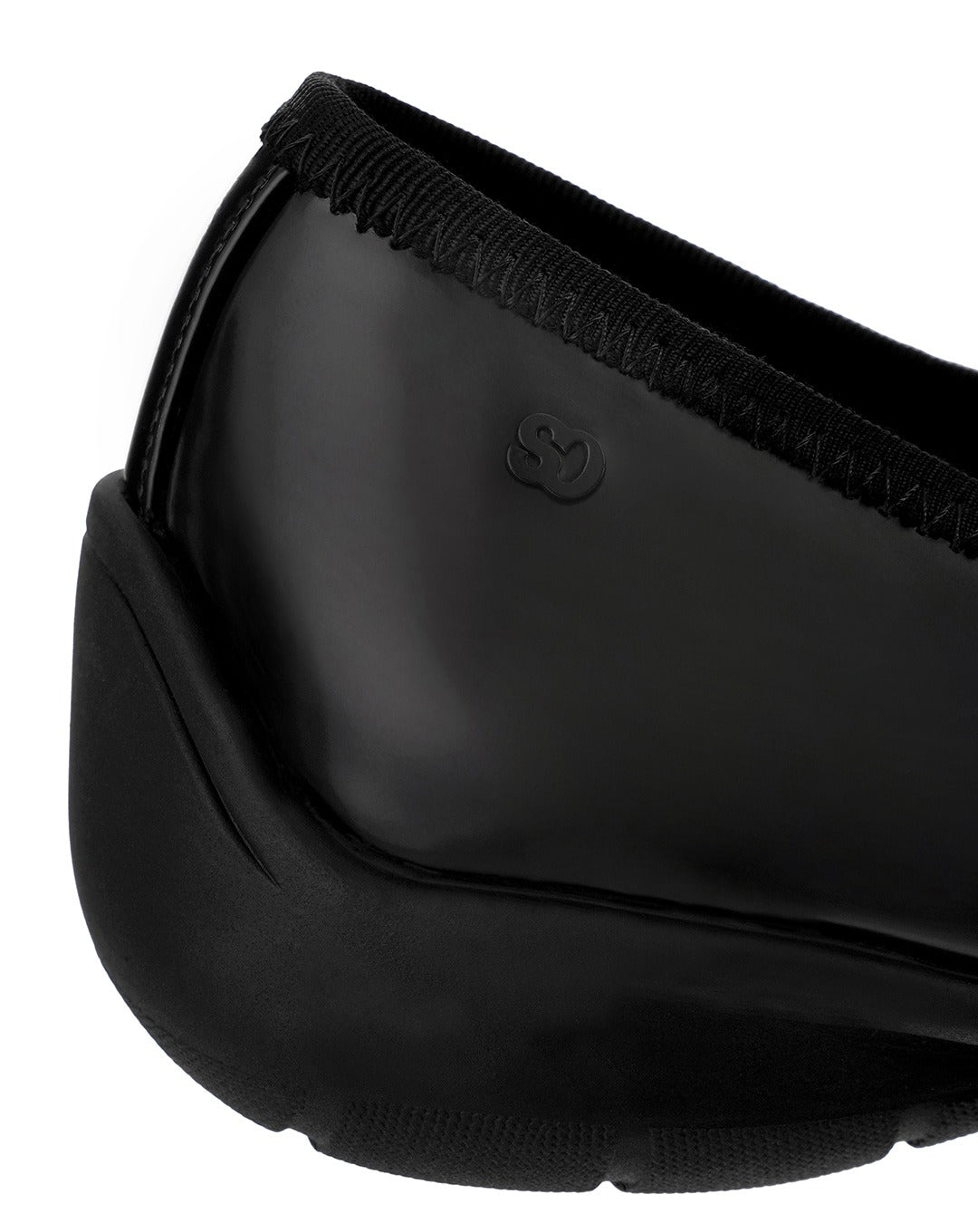 Giày Stand Oil Strap Ballet Mary Jane #Black