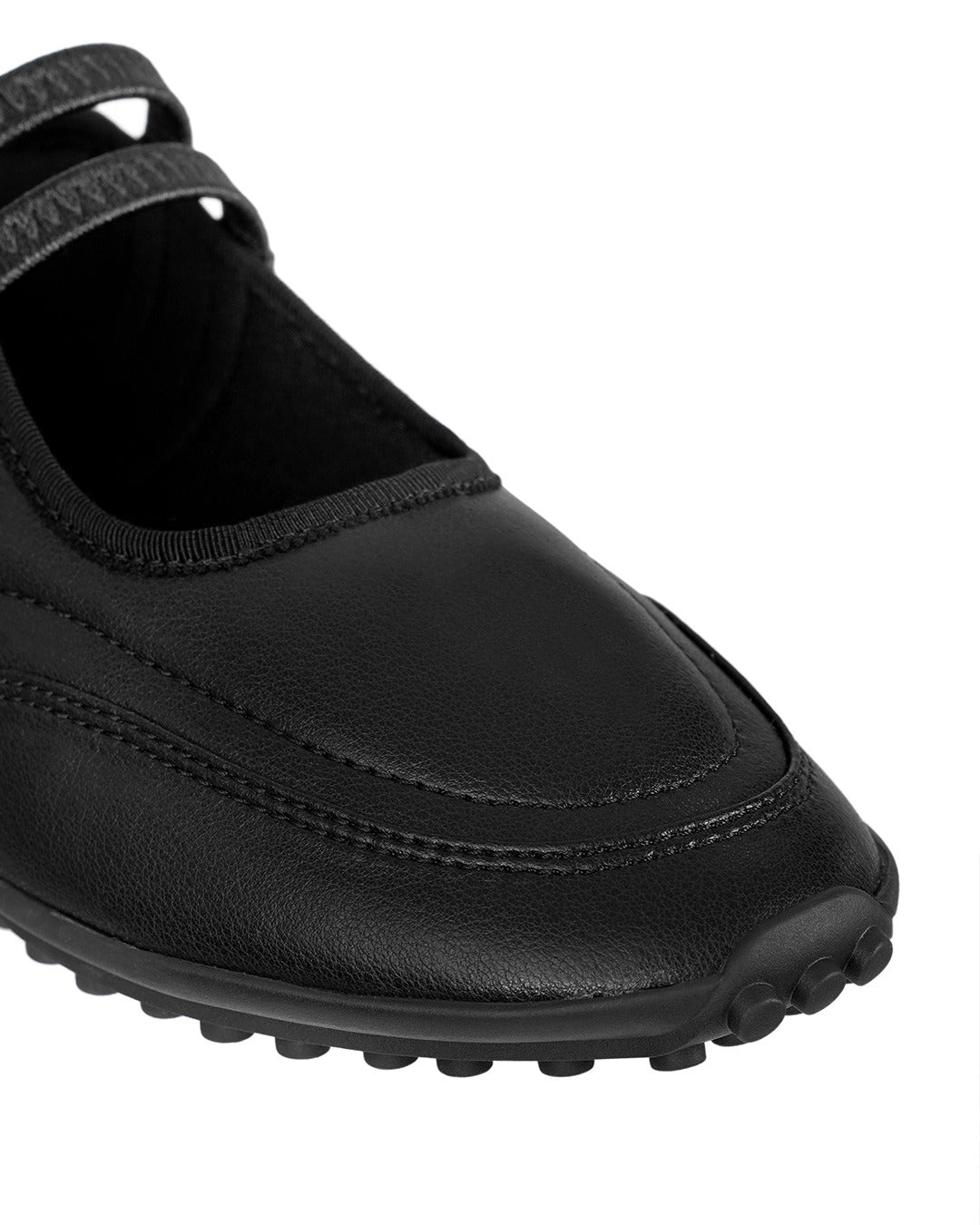 Giày Stand Oil Strap Mary Jane Sneakers #Black