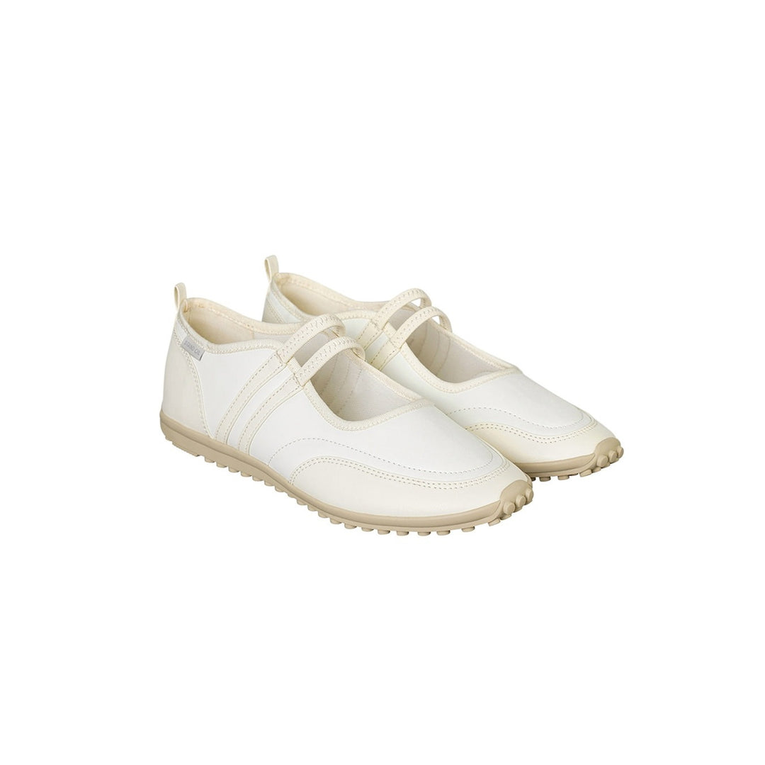 Giày Stand Oil Strap Mary Jane Sneakers #Ivory