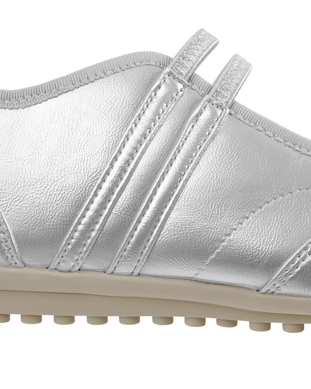 Giày Stand Oil Strap Mary Jane Sneakers #Silver