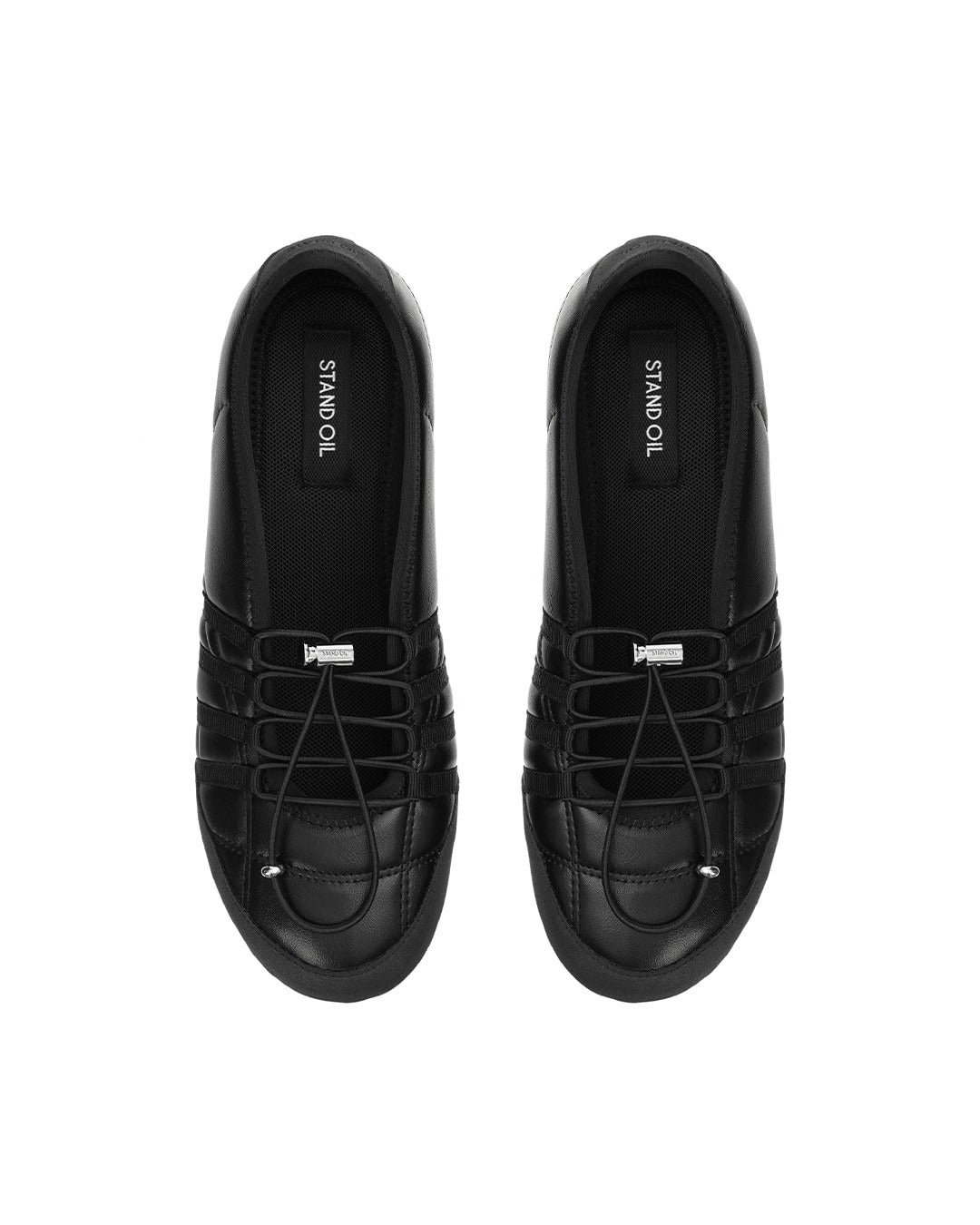 Giày Stand Oil Tie Mary Jane Sneakers #Black