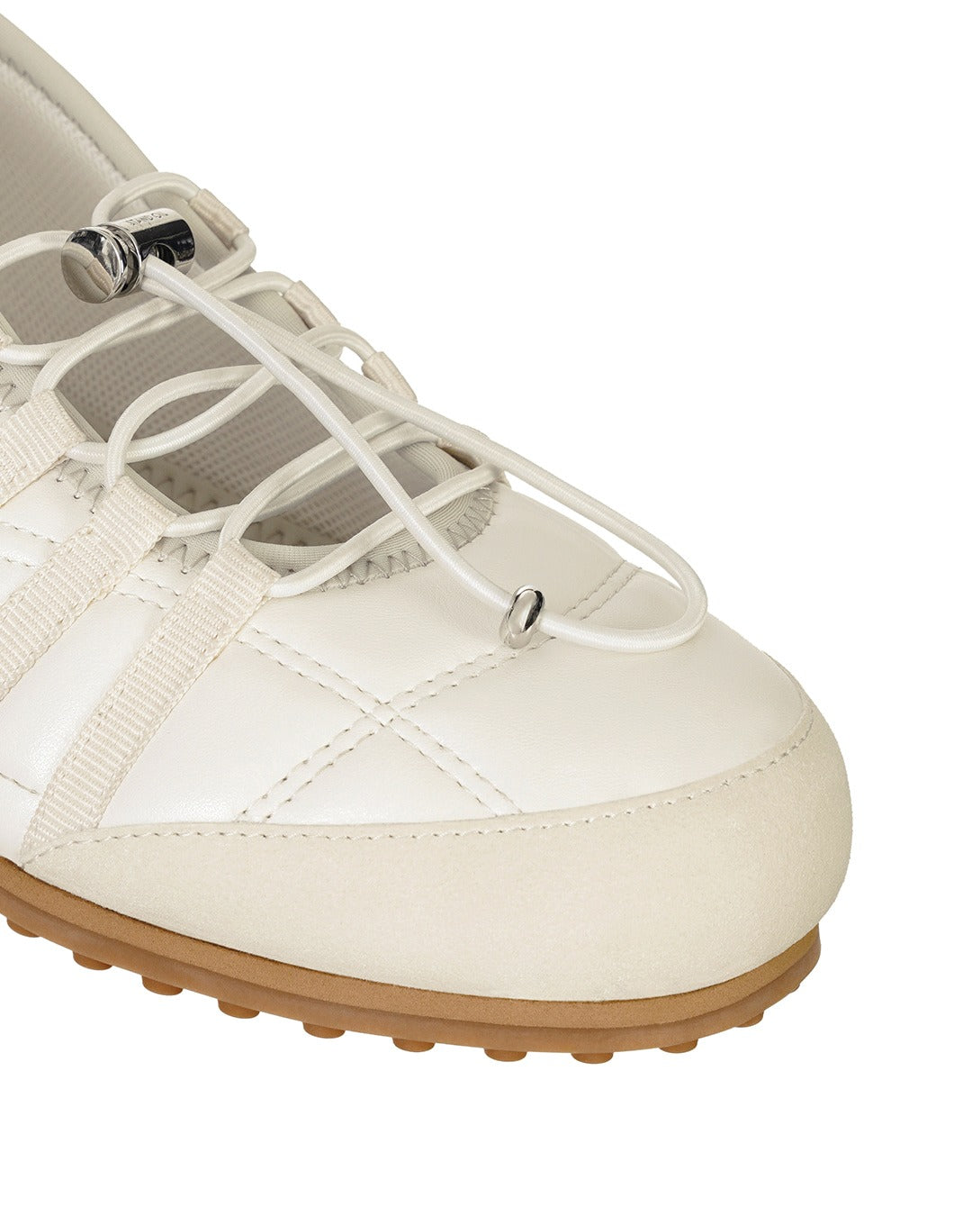 Giày Stand Oil Tie Mary Jane Sneakers #Cream