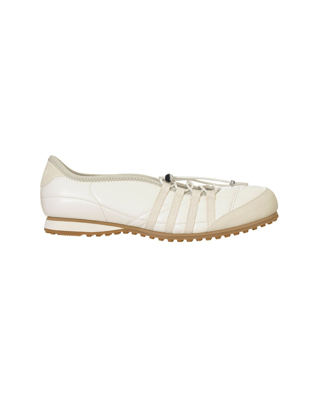 Giày Stand Oil Tie Mary Jane Sneakers #Cream