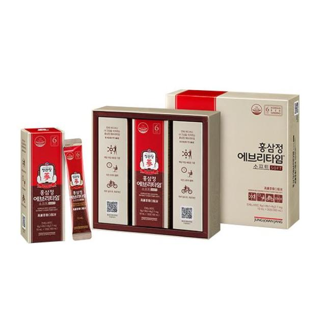 Hồng Sâm KGC Jung Kwan Jang EVERYTIME Soft #30 Days + Ahafit Zinc Vitamin C 496 - Kallos Vietnam