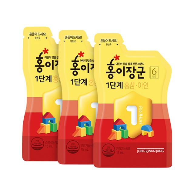 Hồng Sâm KGC Jung Kwan Jang Kids Tonic Step 1 #3 Days - Kallos Vietnam