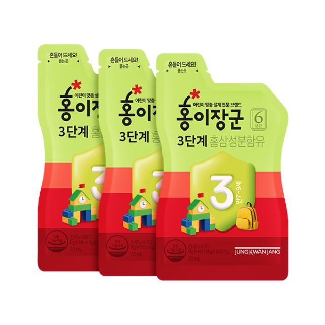 Hồng Sâm KGC Jung Kwan Jang Kids Tonic Step 3 #3 Days - Kallos Vietnam