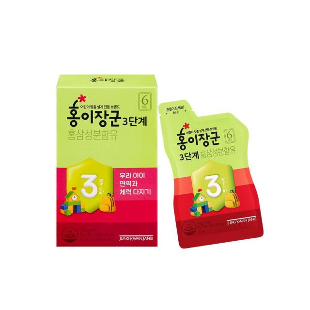 Hồng Sâm KGC Jung Kwan Jang Kids Tonic Step 3 #30 Days - Kallos Vietnam